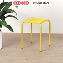 AZKO Soleil Bangku Metal Diamond - Kuning