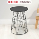 AZKO Soleil Othello Meja Teras Steel - Hitam