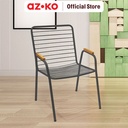 AZKO Soleil Othello Kursi Teras - Hitam