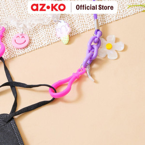 AZKO Ataru Tali Masker Weave Ice Cream - Ungu