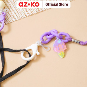 AZKO Ataru Tali Masker Rope Ice Cream - Ungu