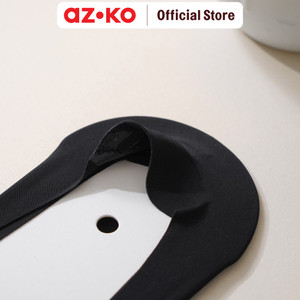 AZKO Ataru Set 2 Pasang Kaos Kaki Wanita Invisible - Hitam