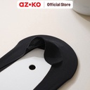 AZKO Ataru Set 2 Pasang Kaos Kaki Wanita Invisible - Hitam