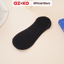 AZKO Ataru Set 2 Pasang Kaos Kaki Wanita Liner - Hitam