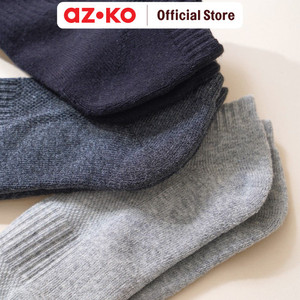 AZKO Ataru Set 3 Pasang Kaos Kaki Pria Ankle Basic