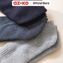 AZKO Ataru Set 3 Pasang Kaos Kaki Pria Ankle Basic