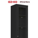 AZKO Masterspace Loker 1 Pintu Dengan Kaca - Hitam