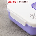 AZKO Ataru 1.1 ltr Wadah Makanan Square - Ungu
