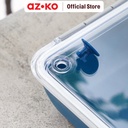 AZKO Ataru 1.2 ltr Wadah Makanan Spork Clip Gm - Biru