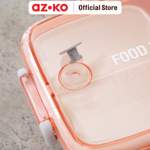 AZKO Ataru 1.2 ltr Wadah Makanan Simple Clip - Pink