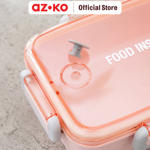AZKO Ataru 900 ml Wadah Makanan Simple Clip - Pink