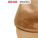 AZKO Ataru Topi Baseball Corduroy - Cokelat