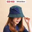 AZKO Ataru Topi Bucket Patches - Hijau