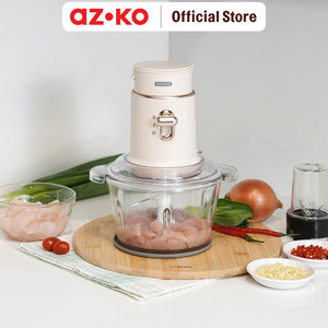 AZKO Memoo Mini Chopper Multifunction 3 In 1 - Krem