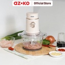 AZKO Memoo Mini Chopper Multifunction 3 In 1 - Krem