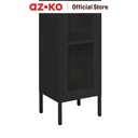 AZKO Masterspace Loker 1 Pintu Dengan Kaca - Hitam