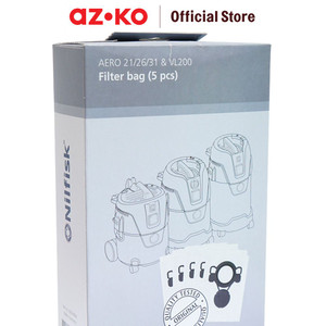 AZKO Nilfisk Set 5 Pcs Kantong Debu Untuk Seri Aero