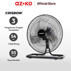 AZKO Krisbow 16 Inci Kipas Angin Industrial 2 In 1 55 Watt