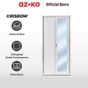 AZKO Krisbow Home Lemari Penyimpanan Pintu Sliding