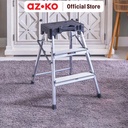 AZKO Fixsteps 65.4 Cm Tangga Lipat Aluminium 3 Steps
