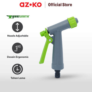 AZKO Yardsmith Kepala Selang Semprot Adjustable Tip - Hijau