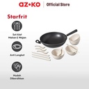 AZKO Starfrit Set 13 Pcs Wajan Penggorengan & Peralatan Makan