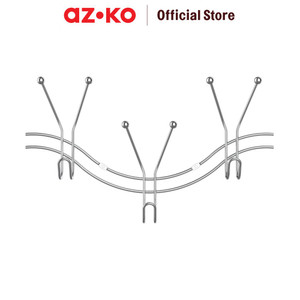 AZKO Stora Bath Gantungan Dinding Stainless Steel Bentuk Y 3 Kait