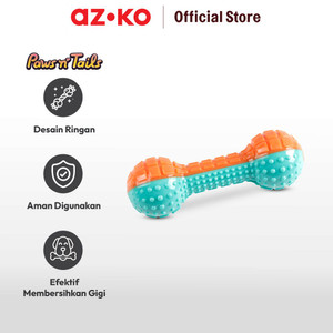 AZKO Paws N Tail Mainan Anjing Tpr Bone Ball
