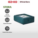 AZKO Stora Laci Penyimpanan Stackable - Biru Tua