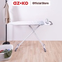 AZKO Stora 151X38X92 cm Meja Setrika Lipat Triangle Wave - Abu-Abu