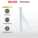 AZKO Masterspace Siku Rak Heavy Duty - Putih