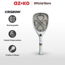 AZKO Krisbow Raket Nyamuk Rechargeable Dengan Soket