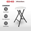 AZKO Krisbow Bangku Lipat - Putih