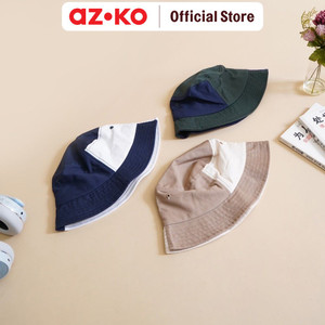 AZKO Ataru Topi Bucket Patches - Hijau
