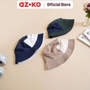 AZKO Ataru Topi Bucket Patches - Hijau