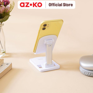 AZKO Ataru Holder Smartphone Foldable Retractable - Putih