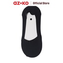 AZKO Ataru Set 2 Pasang Kaos Kaki Wanita Invisible - Hitam