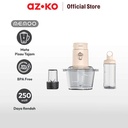 AZKO Memoo Mini Chopper Multifunction 3 In 1 - Krem