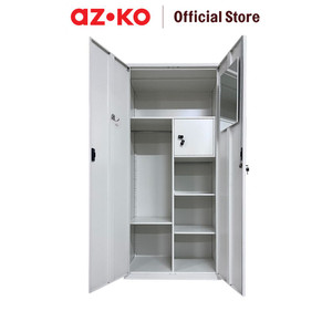 AZKO Krisbow Lemari Pakaian 2 Pintu - Putih