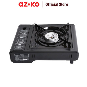 AZKO Kris Kompor Gas Portable Dengan Case - Hitam