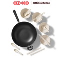 AZKO Starfrit Set 13 Pcs Wajan Penggorengan & Peralatan Makan