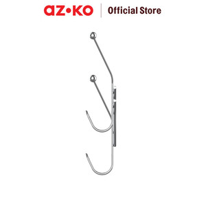 AZKO Stora Bath Gantungan Dinding Stainless Steel Bentuk Y 3 Kait