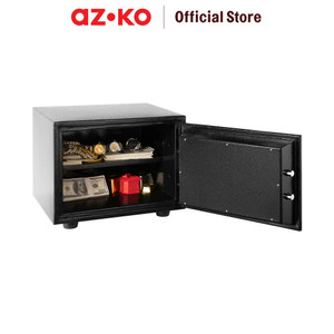 AZKO Krisbow 42x35x30 Cm Brankas Tahan Api Yb300ak - Hitam