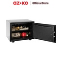 AZKO Krisbow 42x35x30 Cm Brankas Tahan Api Yb300ak - Hitam