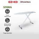 AZKO Stora 151X38X92 cm Meja Setrika Lipat Triangle Wave - Abu-Abu