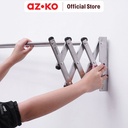 AZKO Stora 120 Cm Jemuran Baju Dinding Stainless Steel