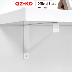 AZKO Masterspace 17 Cm Bracket Rak Dinding Industrial - Putih