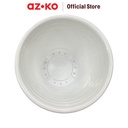 AZKO Clover 41 Cm Pot Tanaman Round Basic - Putih