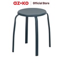 AZKO Soleil Bangku Metal - Biru Tua