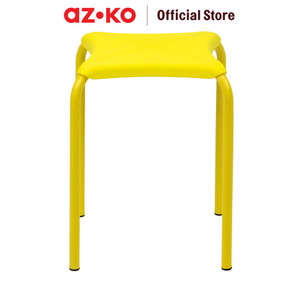 AZKO Soleil Bangku Metal Diamond - Kuning